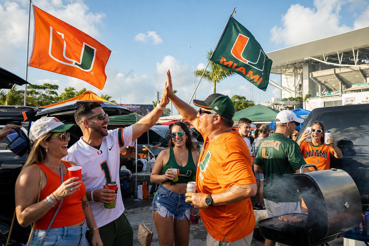Tailgate fans